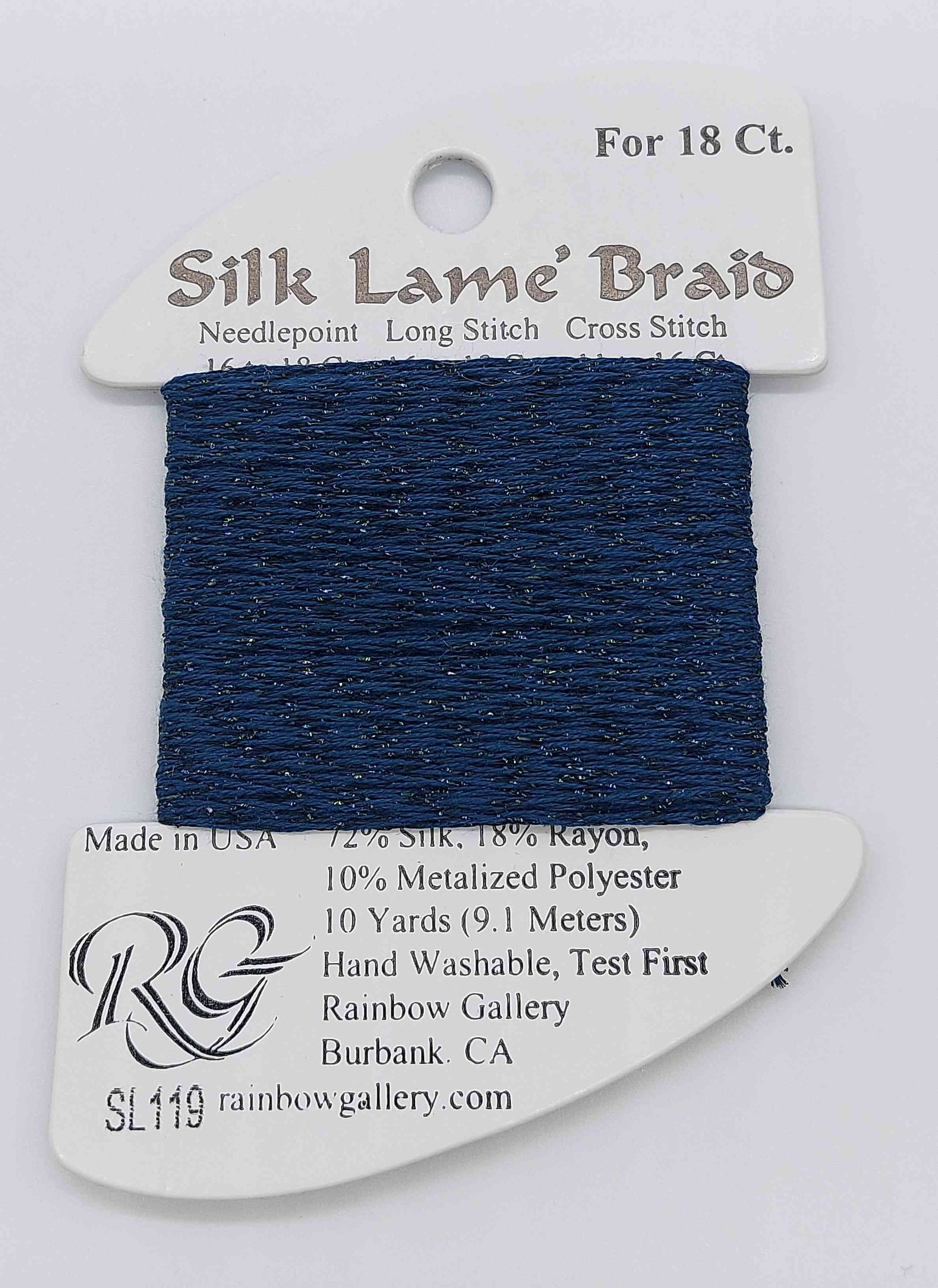 Slik Lame Baid -  Assorted Colors - SL119-BLUE SAPPHIRE