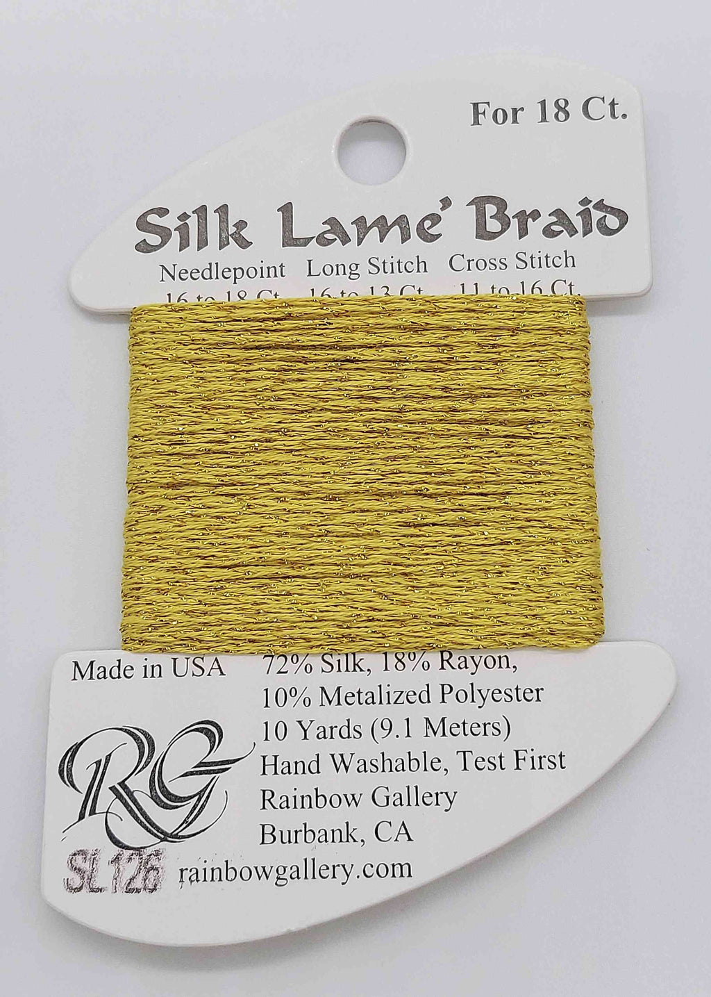 Slik Lame Baid -  Assorted Colors - SL126-CANARY YELLOW