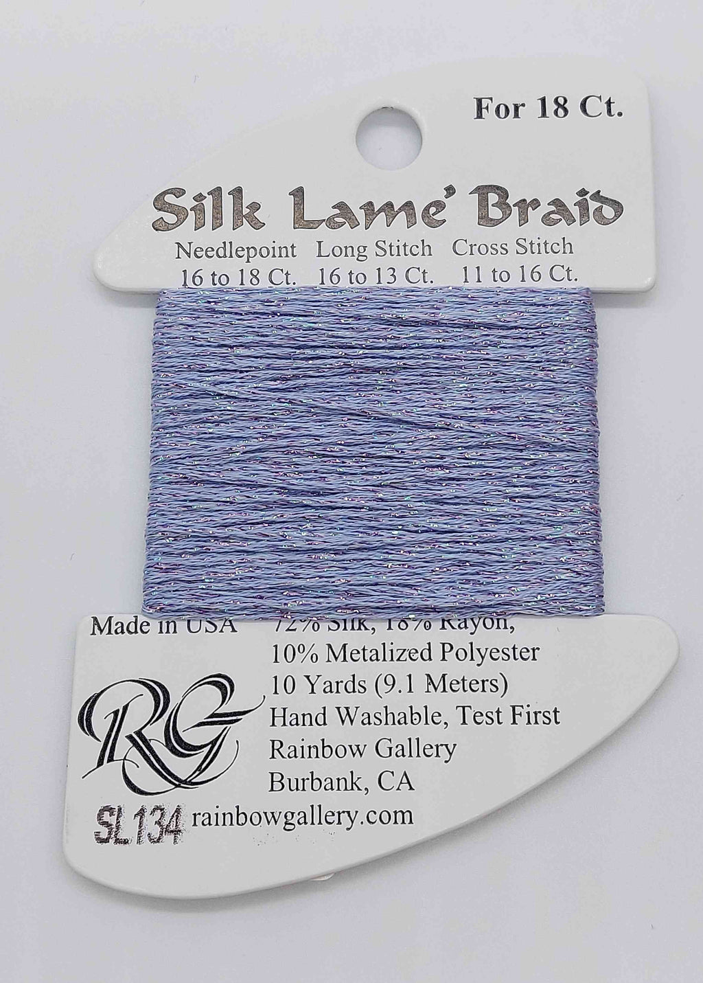 Slik Lame Baid -  Assorted Colors - SL134-MISTY LILAC