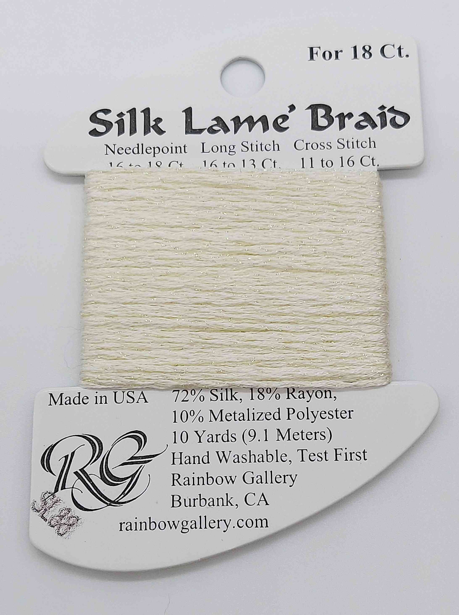 Slik Lame Baid -  Assorted Colors - SL188-VANILLA