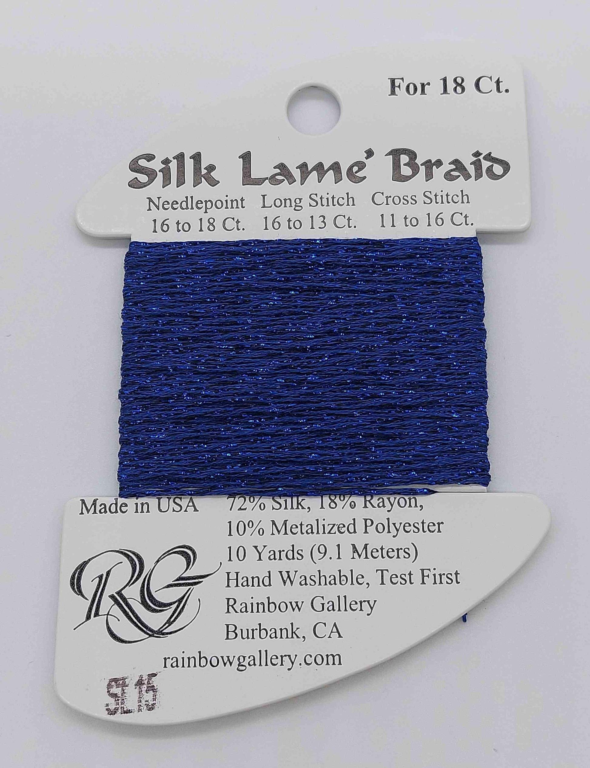 Slik Lame Baid -  Assorted Colors - SL15-DARK BLUE