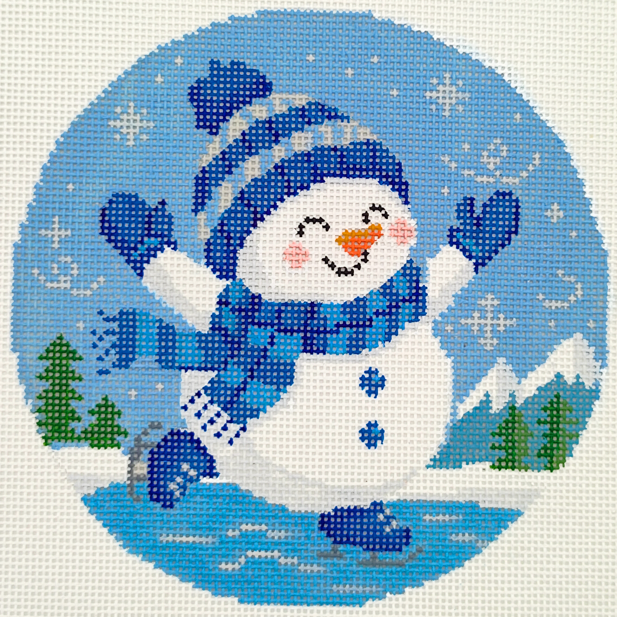 Snowman - Skating Through Winter