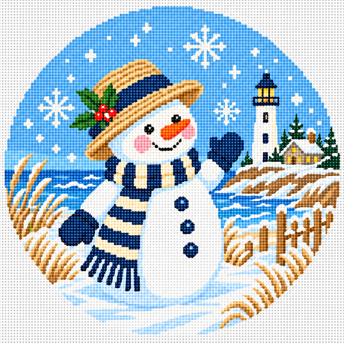 Snowman - Lighthouse Wishes