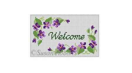 Violets "Welcome"