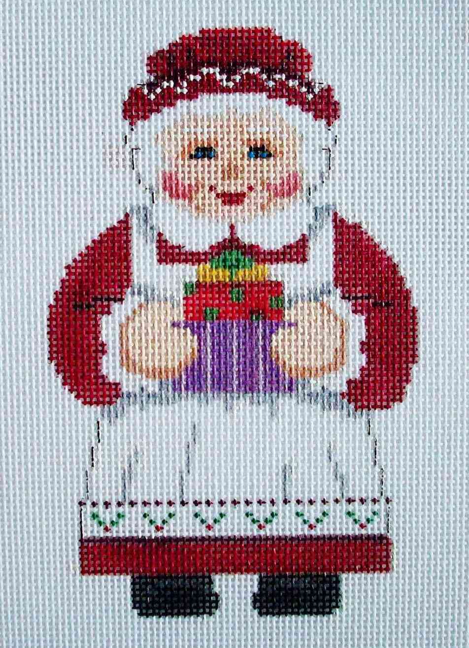 Santa Front - Mrs. Claus with Presents