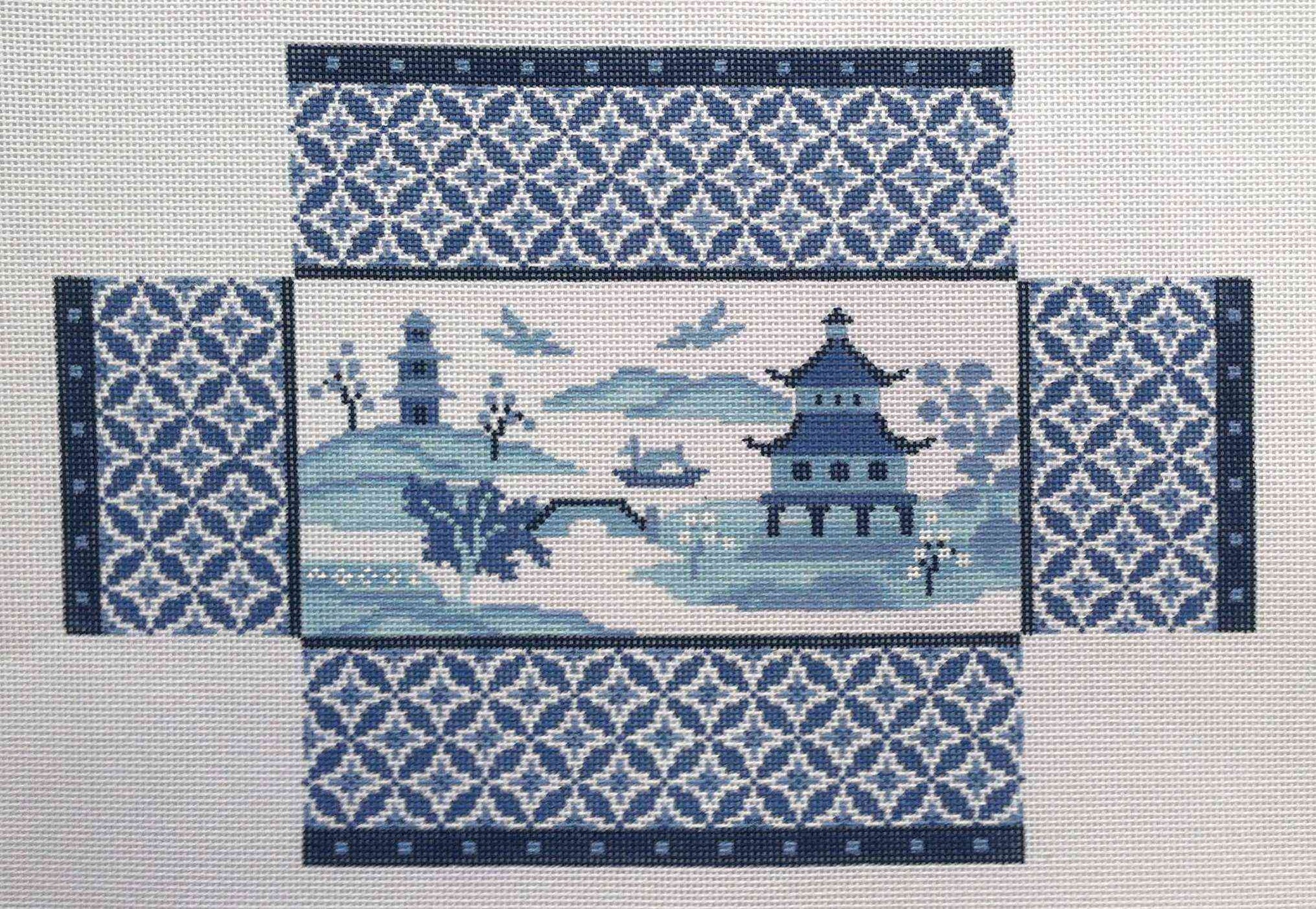 Brick Cover - Oriental Scene in Blues