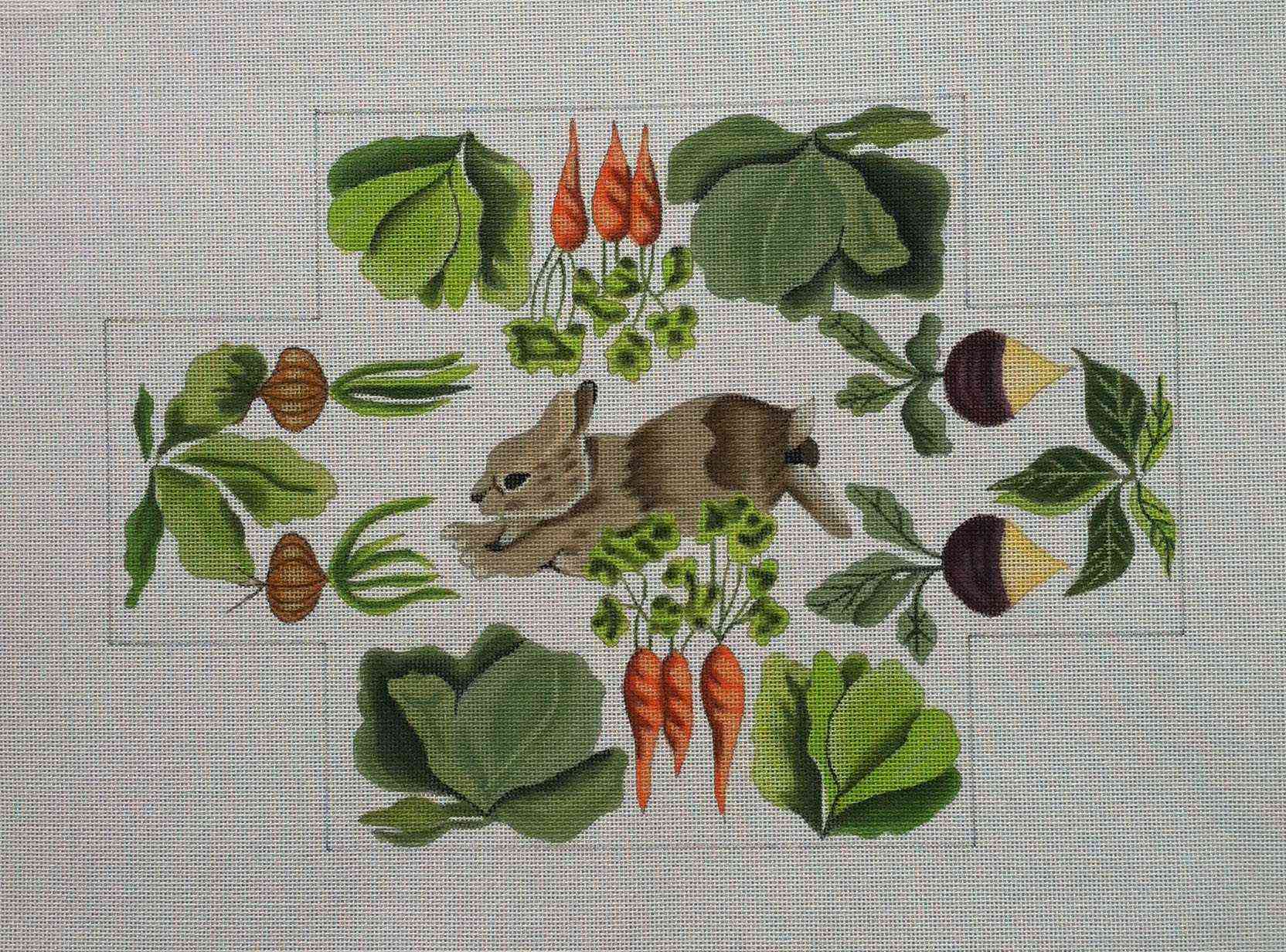 Brick Cover - Rabbit in Vegtables