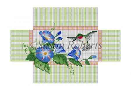 Hummingbird & Morning Glories, brick cover