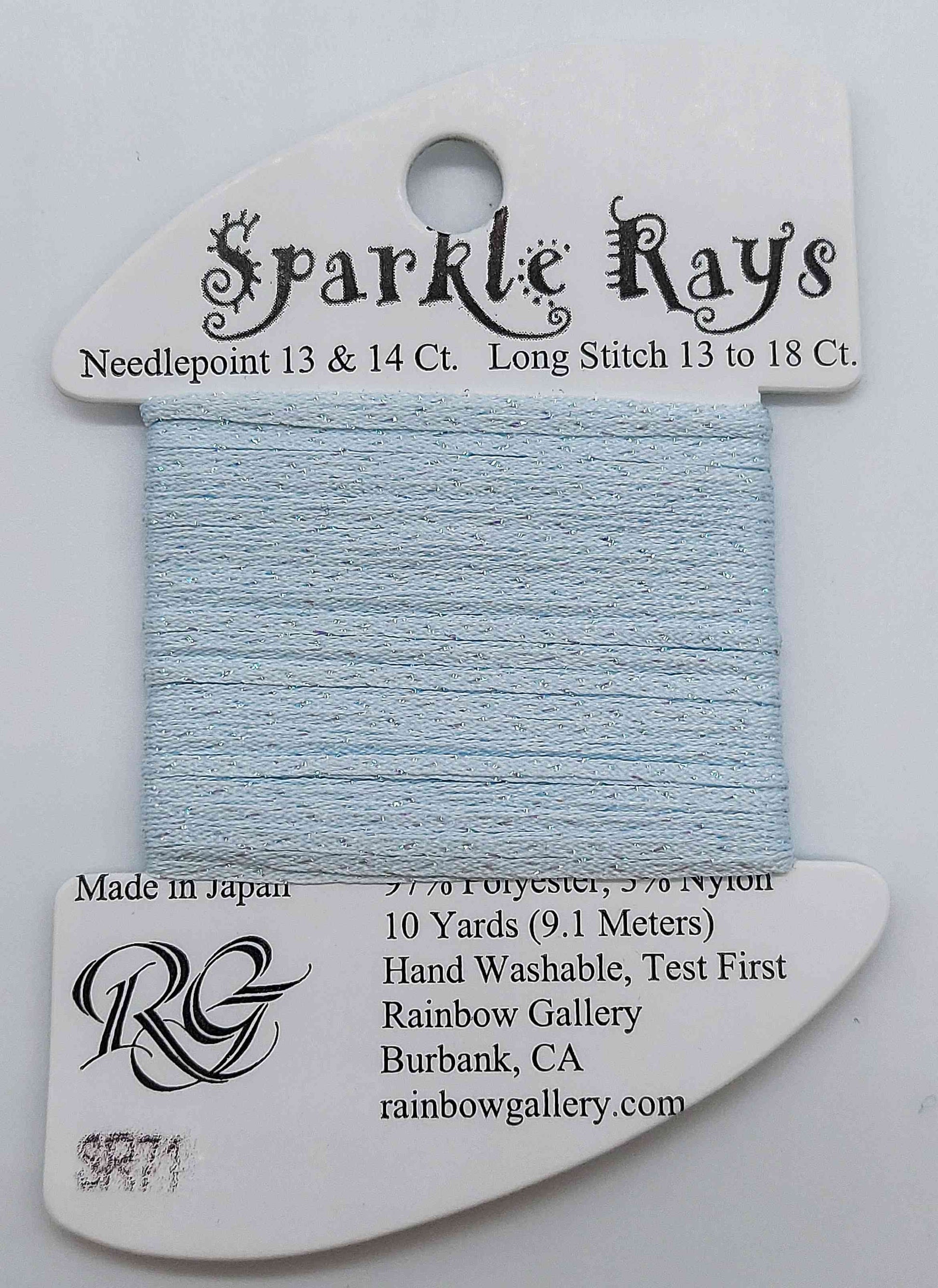 Sparkle Ray -  Assorted Colors - SR71 - PL COLN BLU