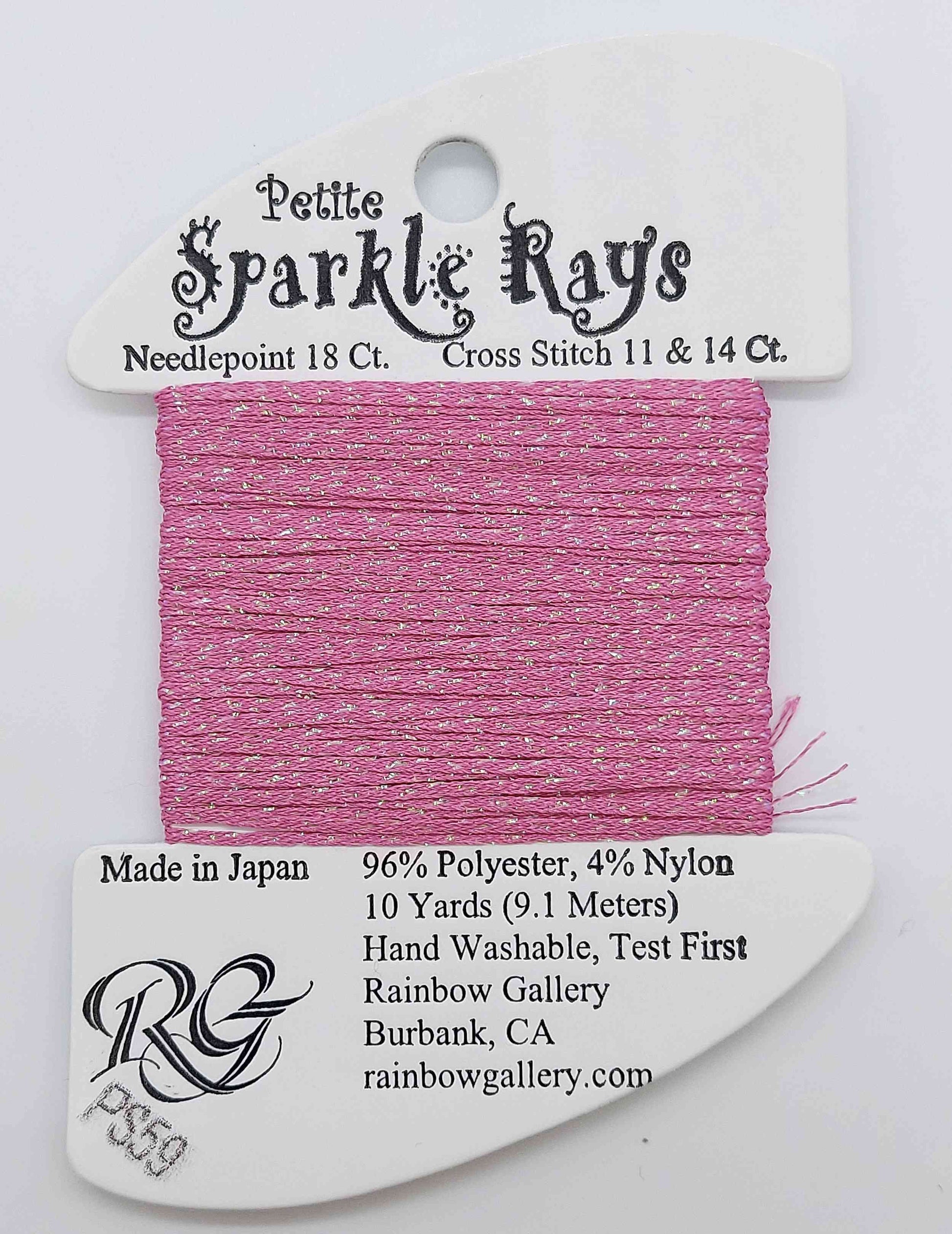 Sparkle Ray -  Assorted Colors - PS59 - HOT PINK