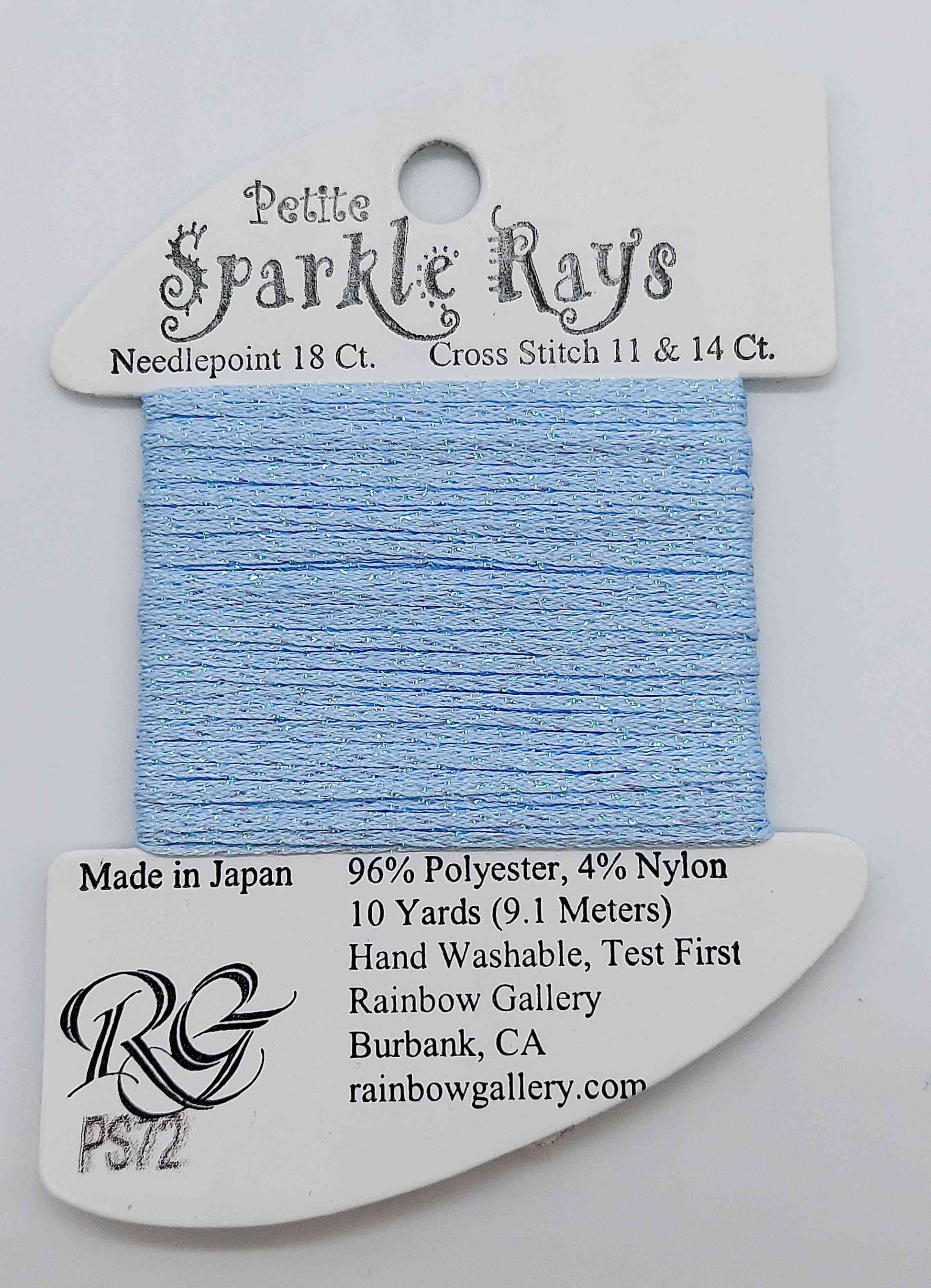 Sparkle Ray -  Assorted Colors - PS72 - LT COLNL BLU