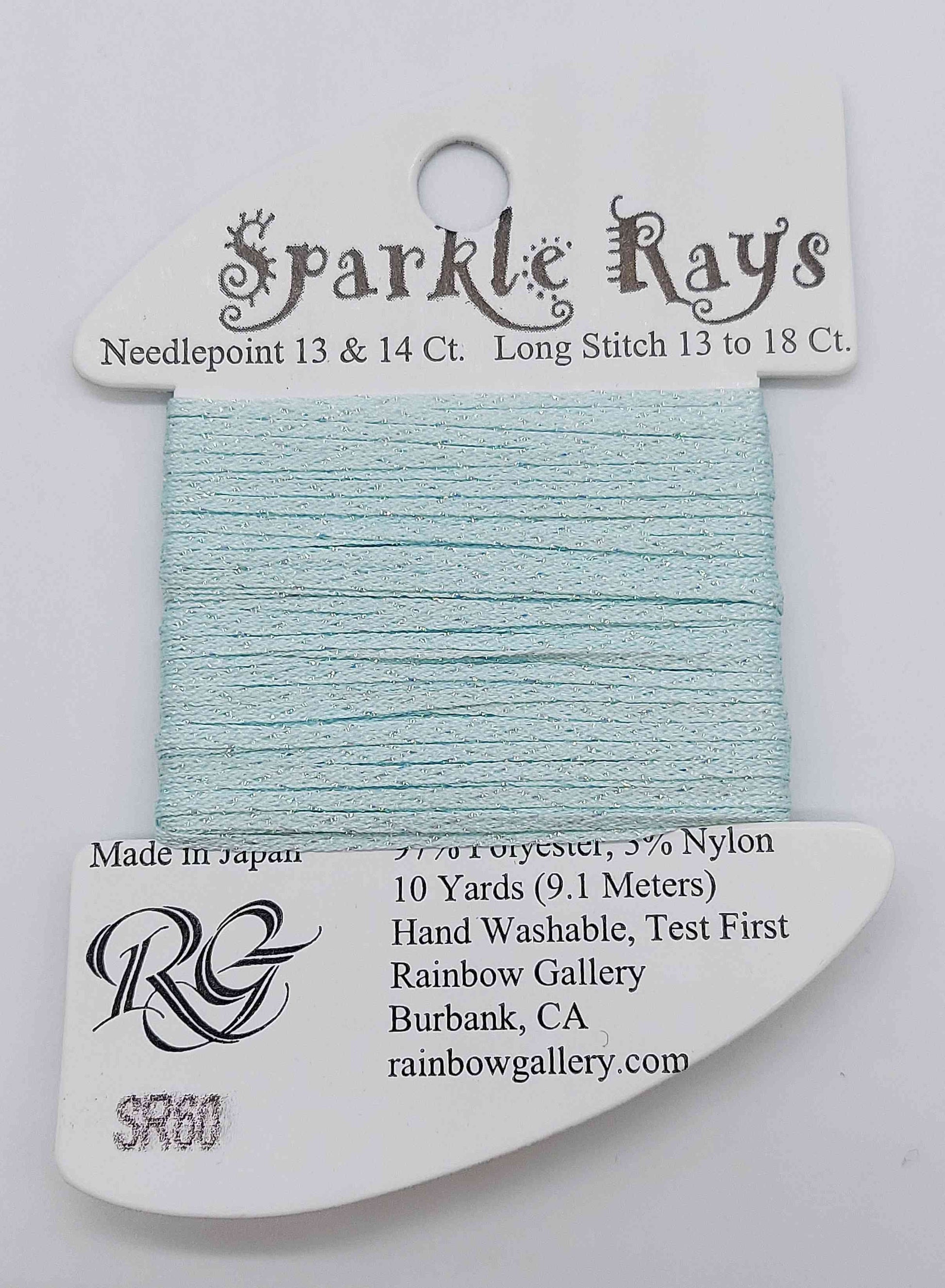 Sparkle Ray -  Assorted Colors - SR60 - LT GRN AQUA