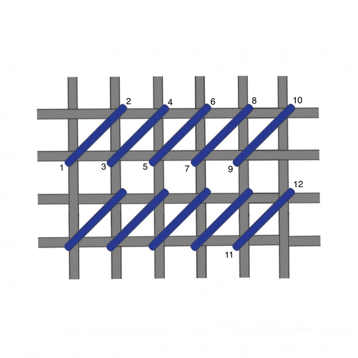 Slanted gobelin 2x2