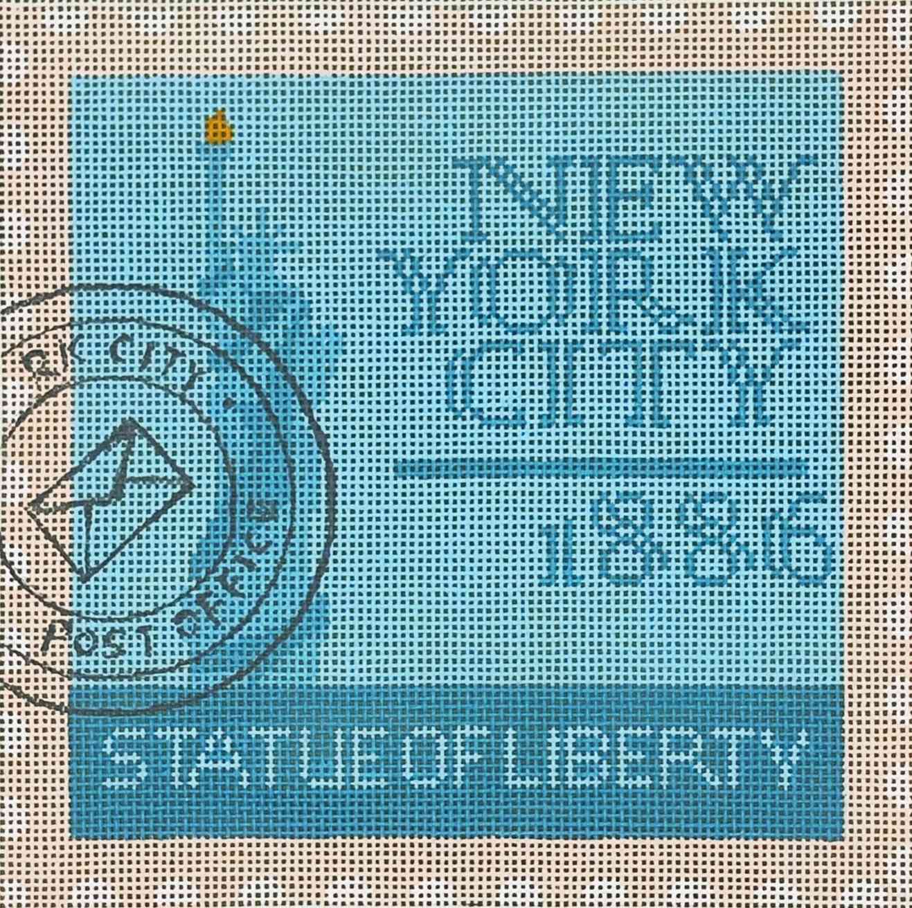 Vintage Stamps - The Statue of Liberty