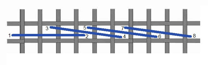 Stem stitch