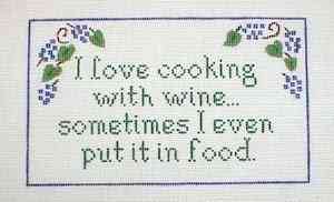 Cooking with Wine
