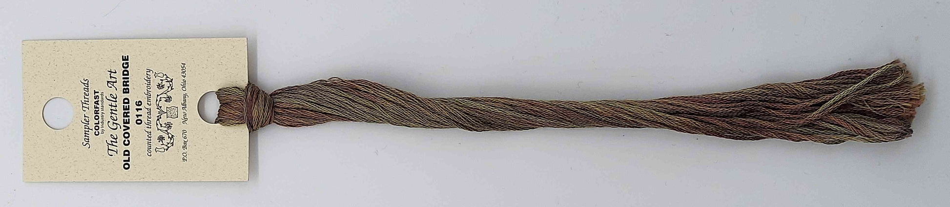 Gentle Arts - Assorted Colors - GA-0116-Old Covered Bridge