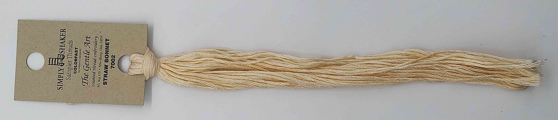 Gentle Arts - Assorted Colors - GA-7002-Straw Bonnet