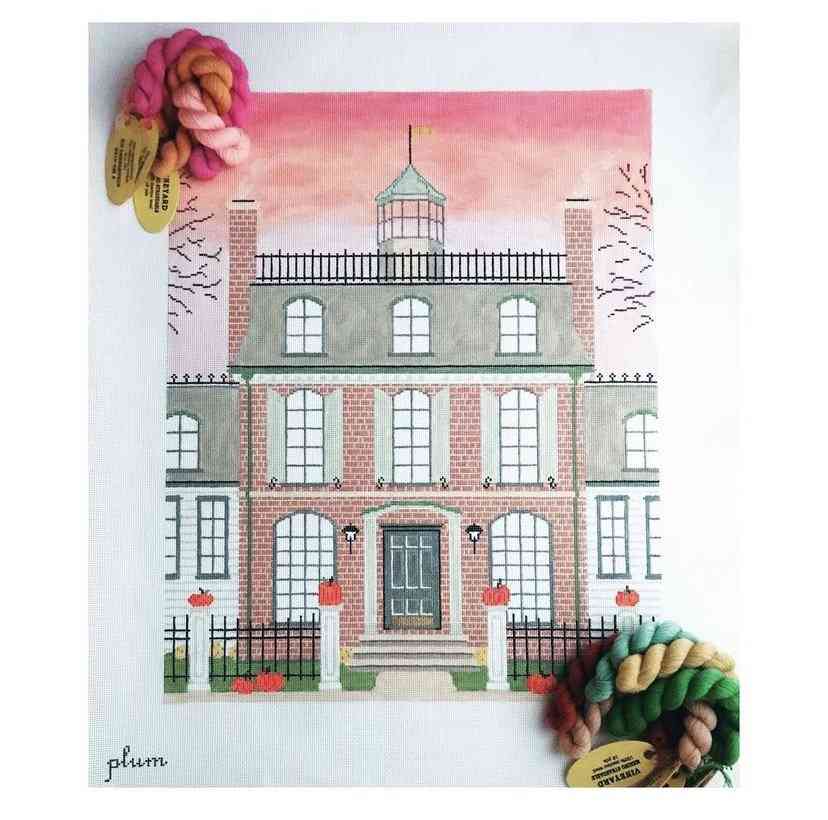 The Baldwin House in Autumn