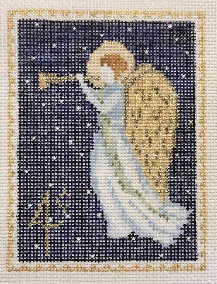Vintage Stamp Collection - Angel