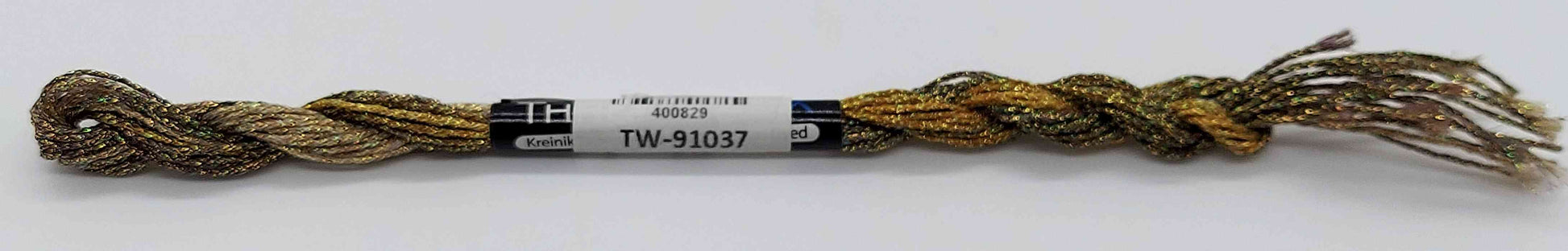 Threadworx #12 Overdyed Metallic - Assorted Colors - TWX-91037-Tiger Butter