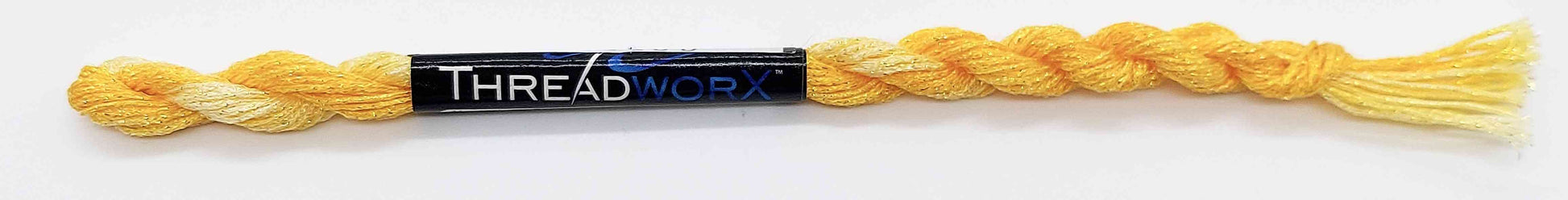 Threadworx #12 Overdyed Metallic - Assorted Colors - TWX-91108-Lemon Meringue