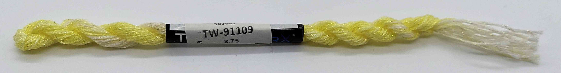 Threadworx #12 Overdyed Metallic - Assorted Colors - TWX-91109-Lemon Bar