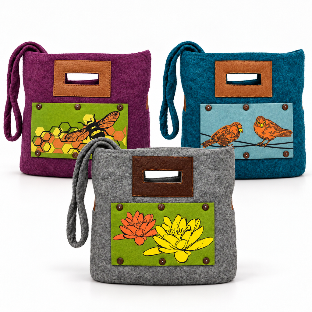 Customizable Needlepoint Project Tote by FIBRES of LIFE