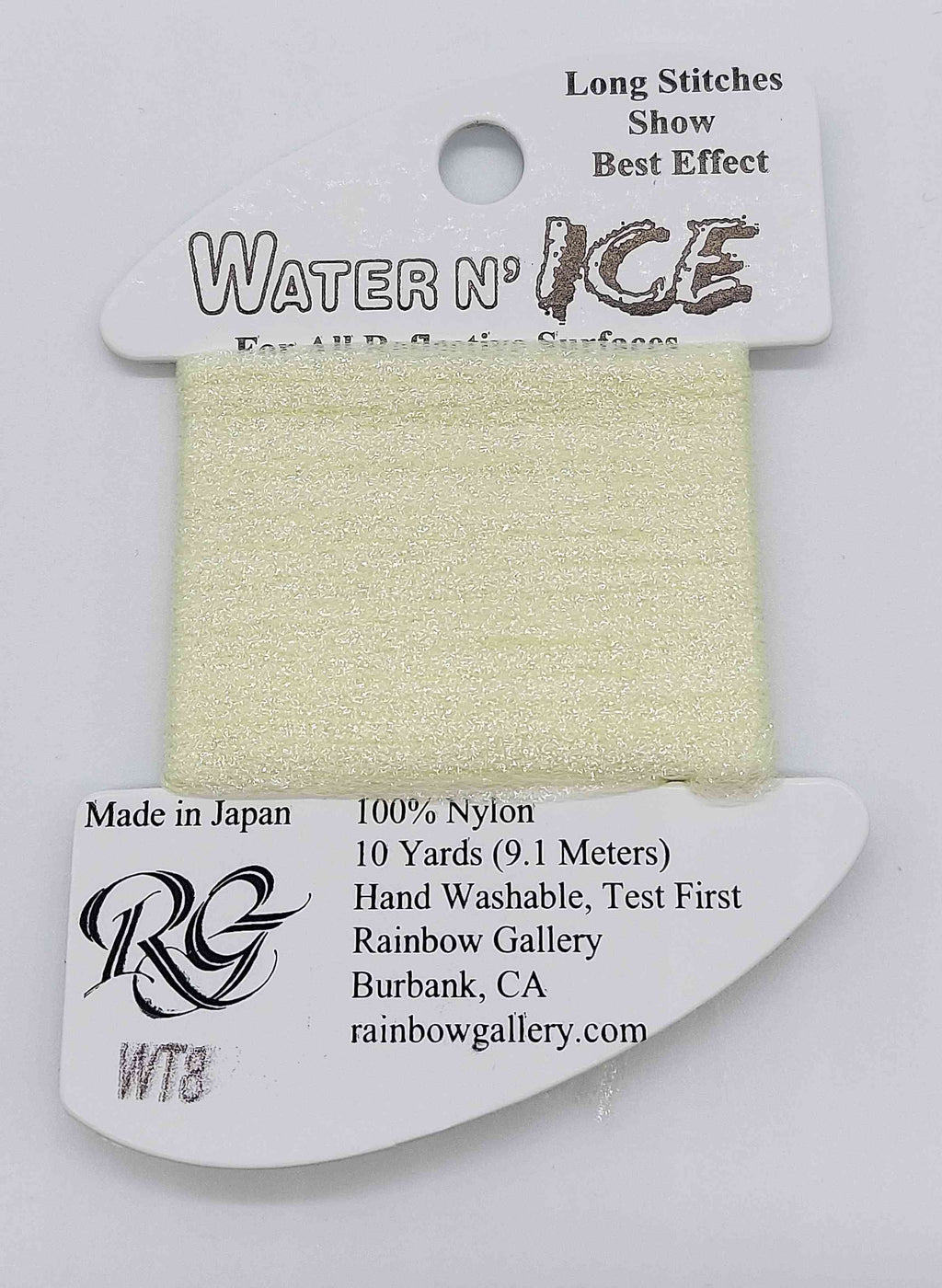 Water N'Ice -  Assorted Colors - WT8 - Pale Yellow