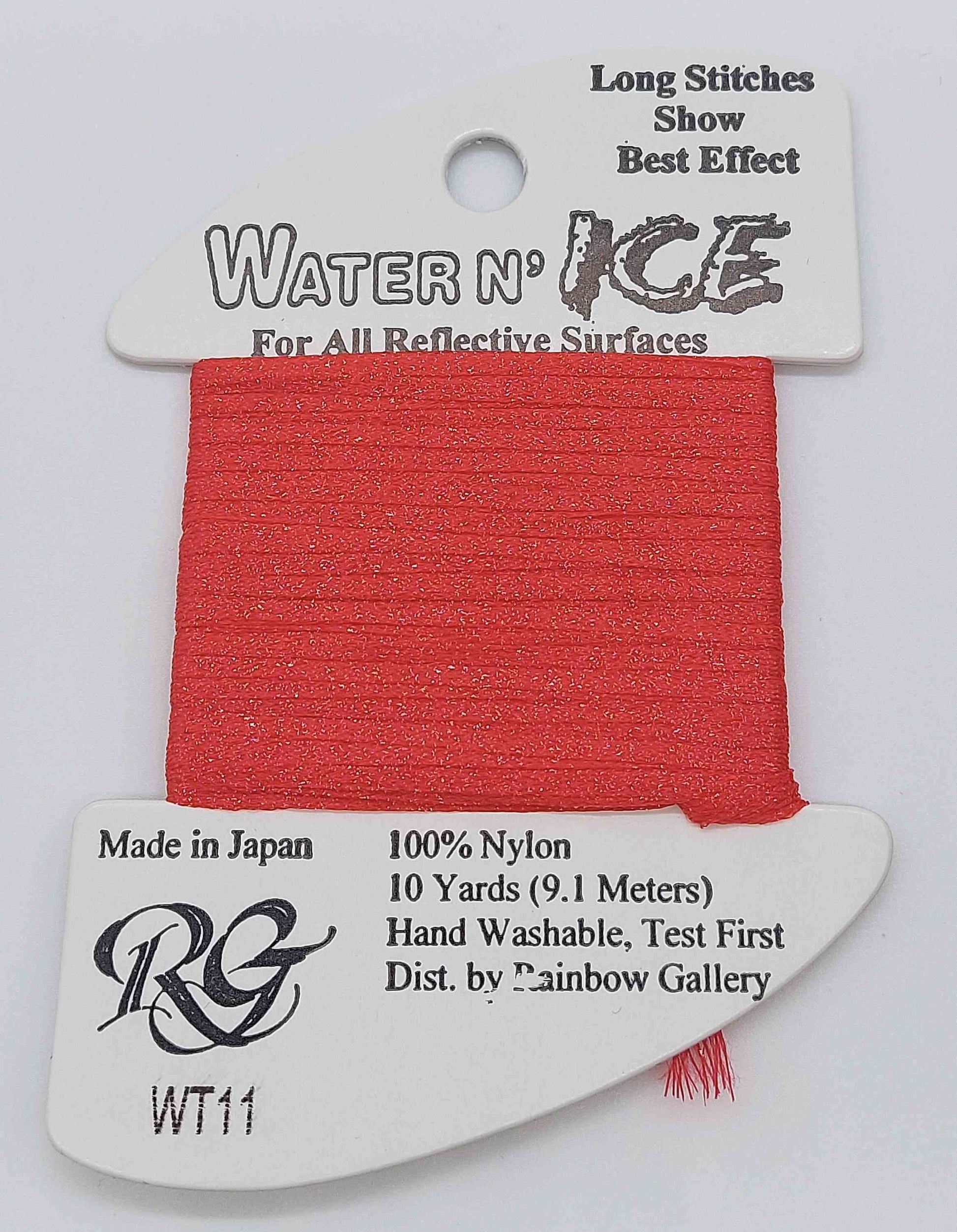 Water N'Ice -  Assorted Colors - WT11 - Christmas Red