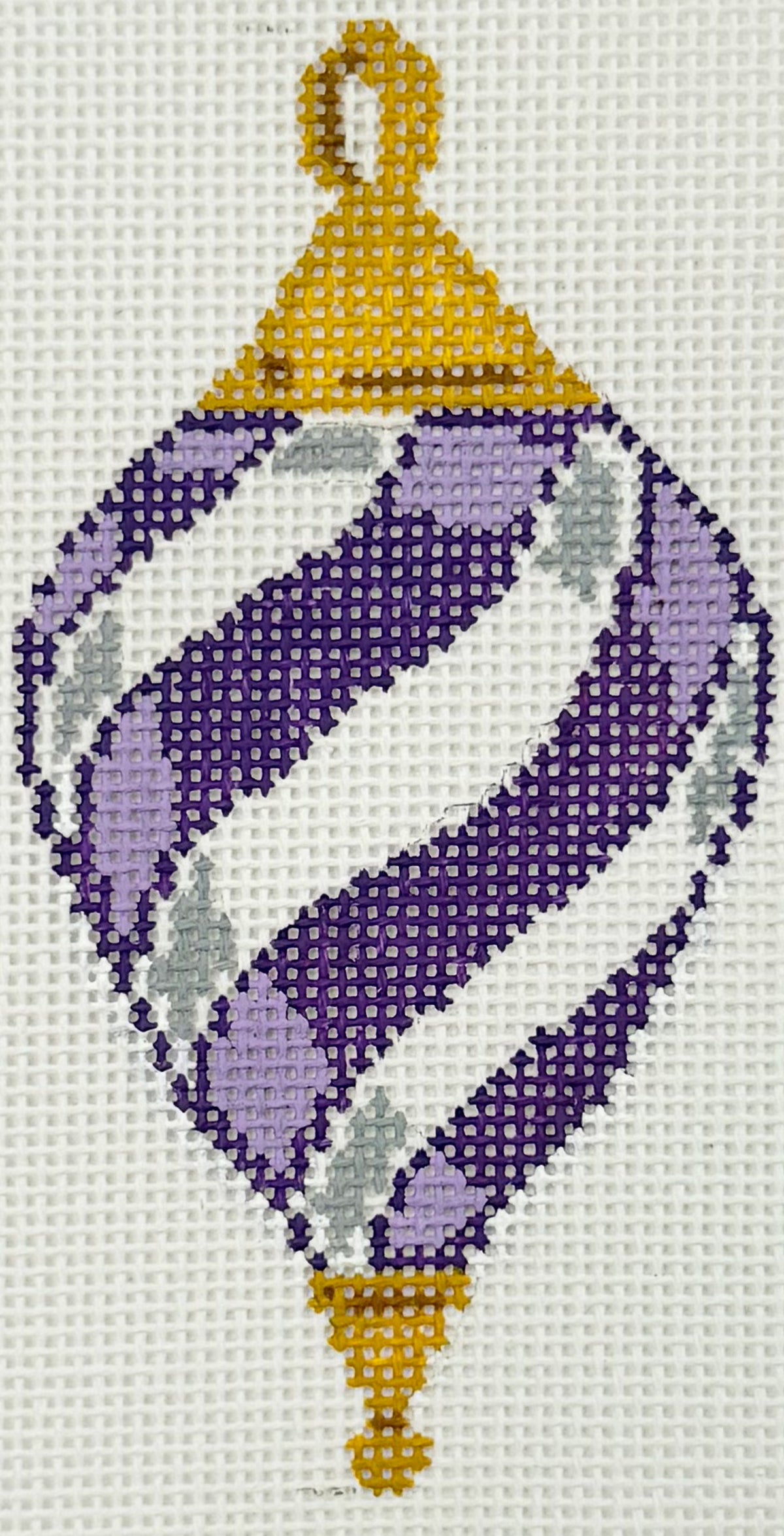 Violet Christmas ball
