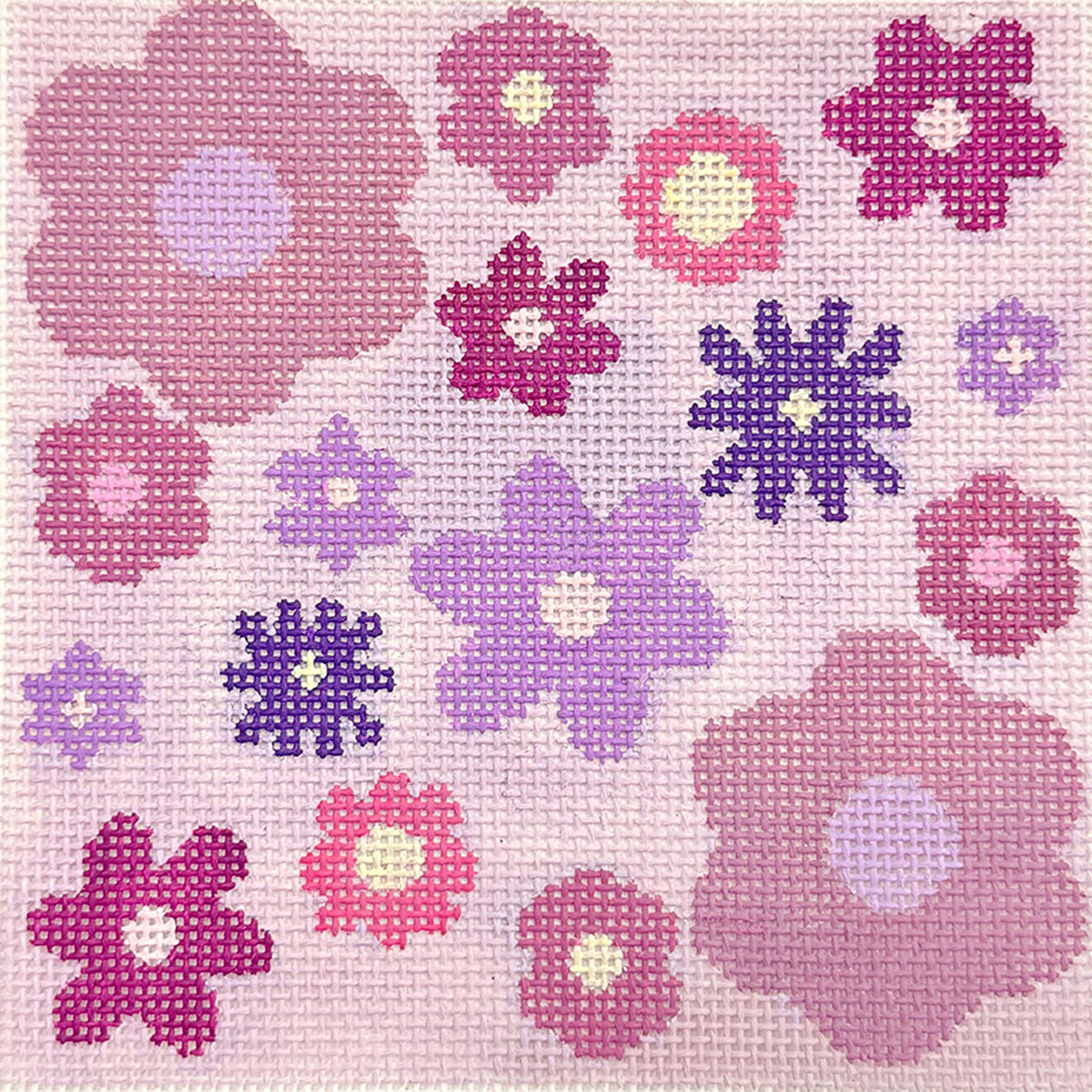Lavender flower frame