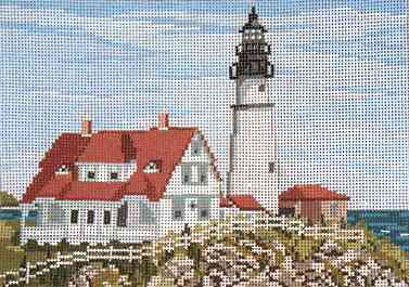 Lighthouse - Portland Head (13 ct)