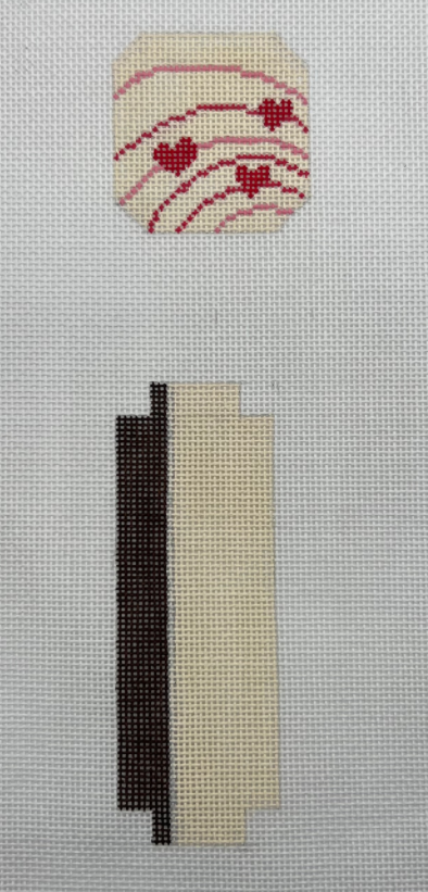 White Chocolate - Pink Heart