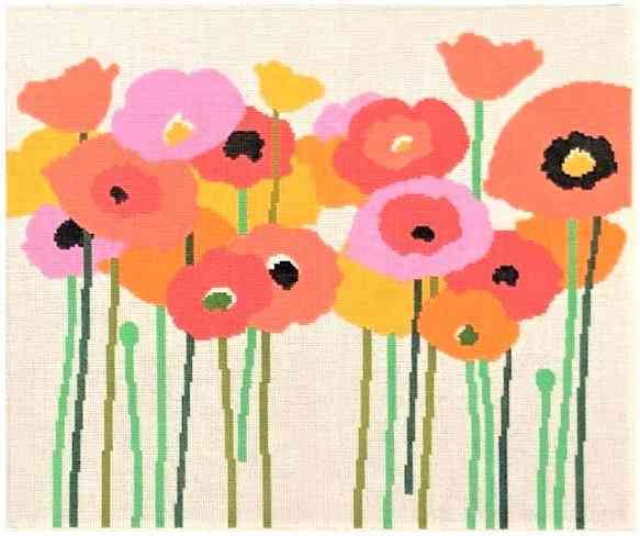 Poppies - Pink & Orange