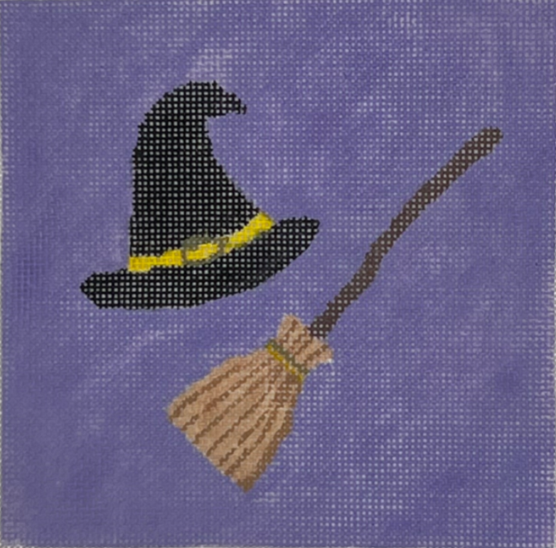 Witch's Hat and Broom