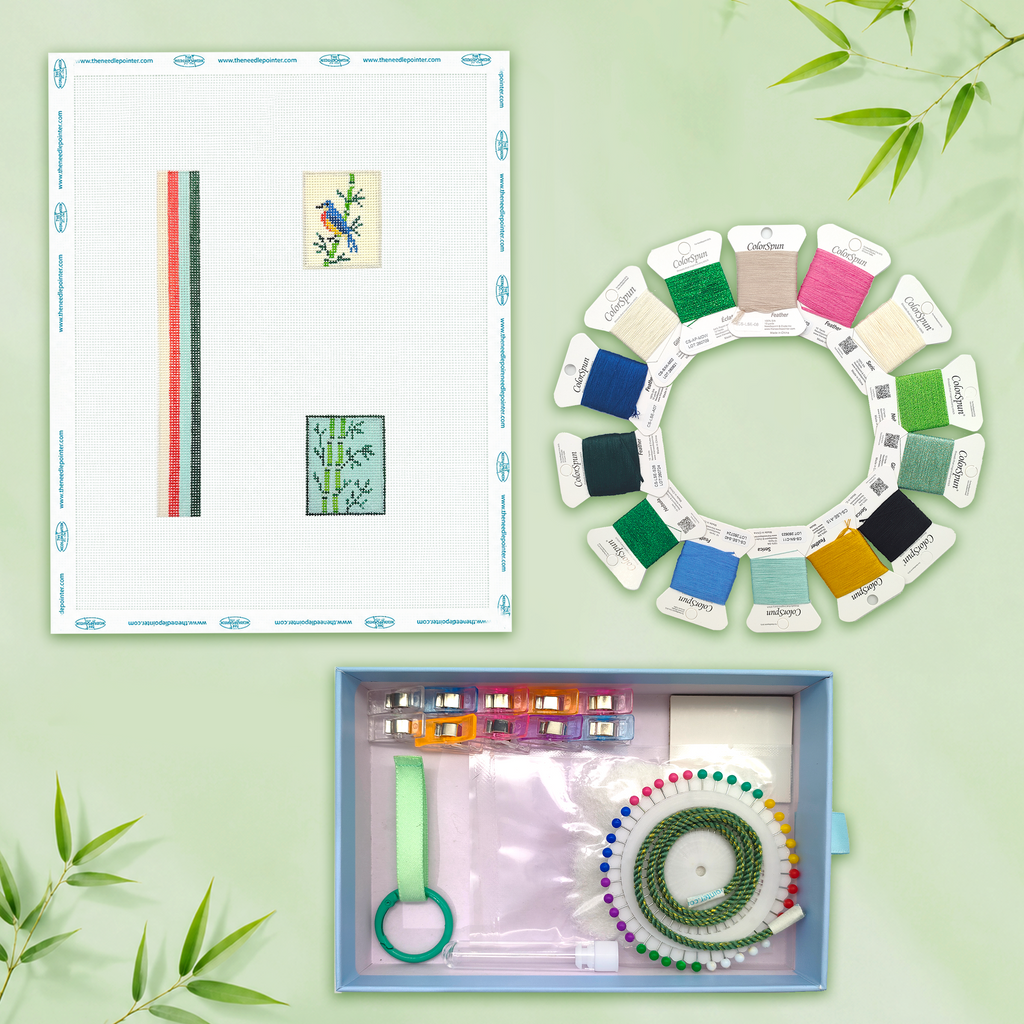 Mahjong Moments Collection #3 – One Bam Keychain Kit