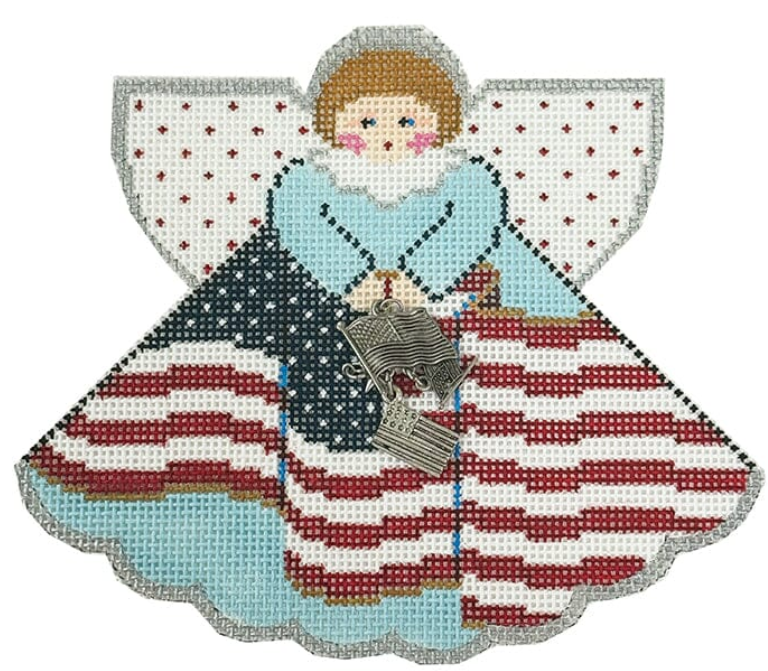 Angel with Charms - Old Glory