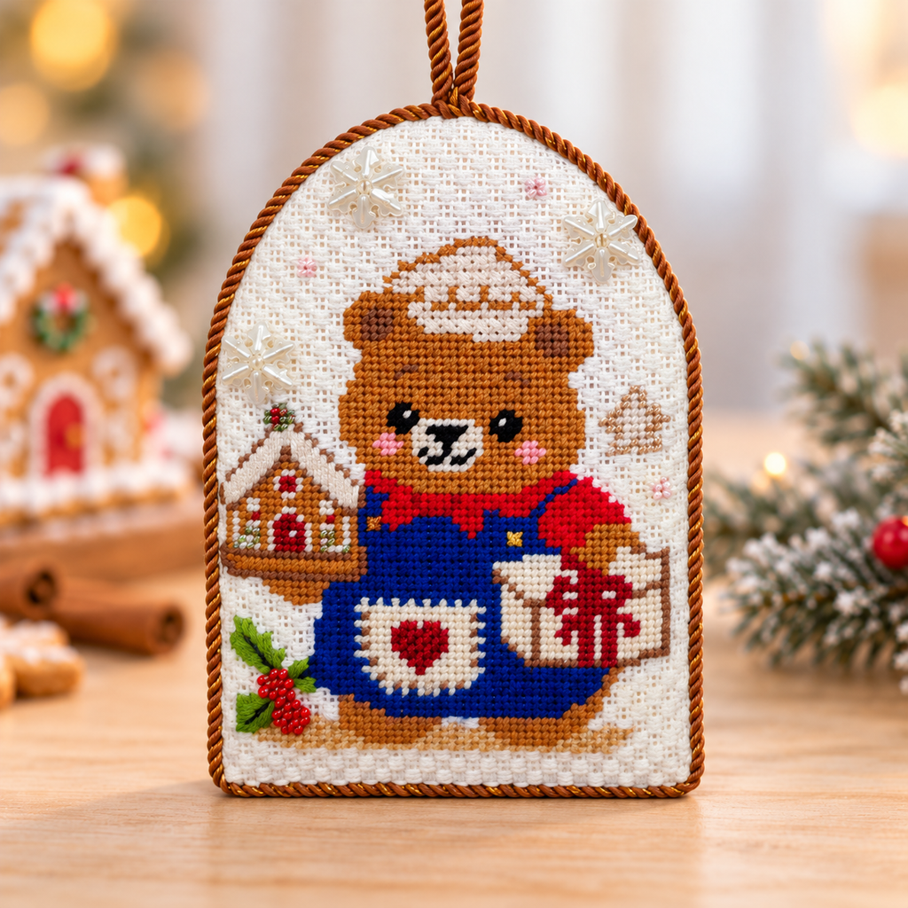 Little Makers’ First Christmas | Stitch-to-Finish Ornament Kits
