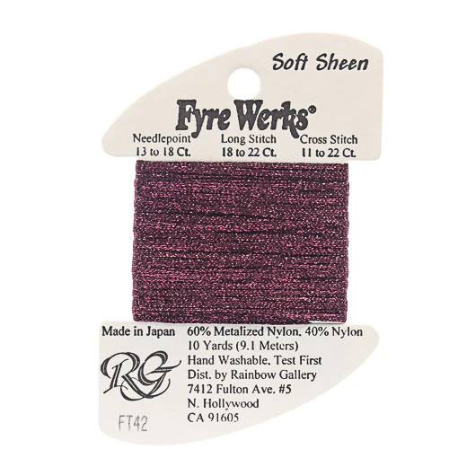 Fyre Werks Soft Sheen - Assorted Colors