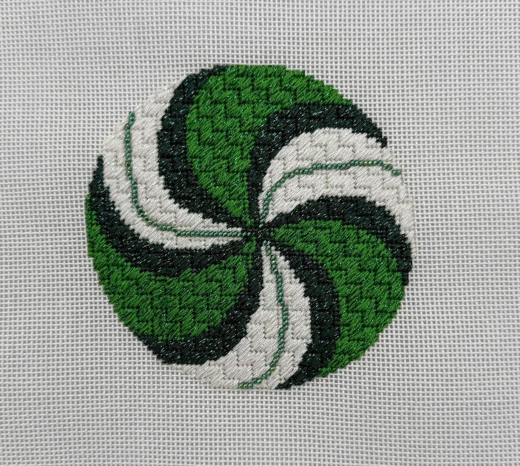 Peppermint Candies - Christmas Green