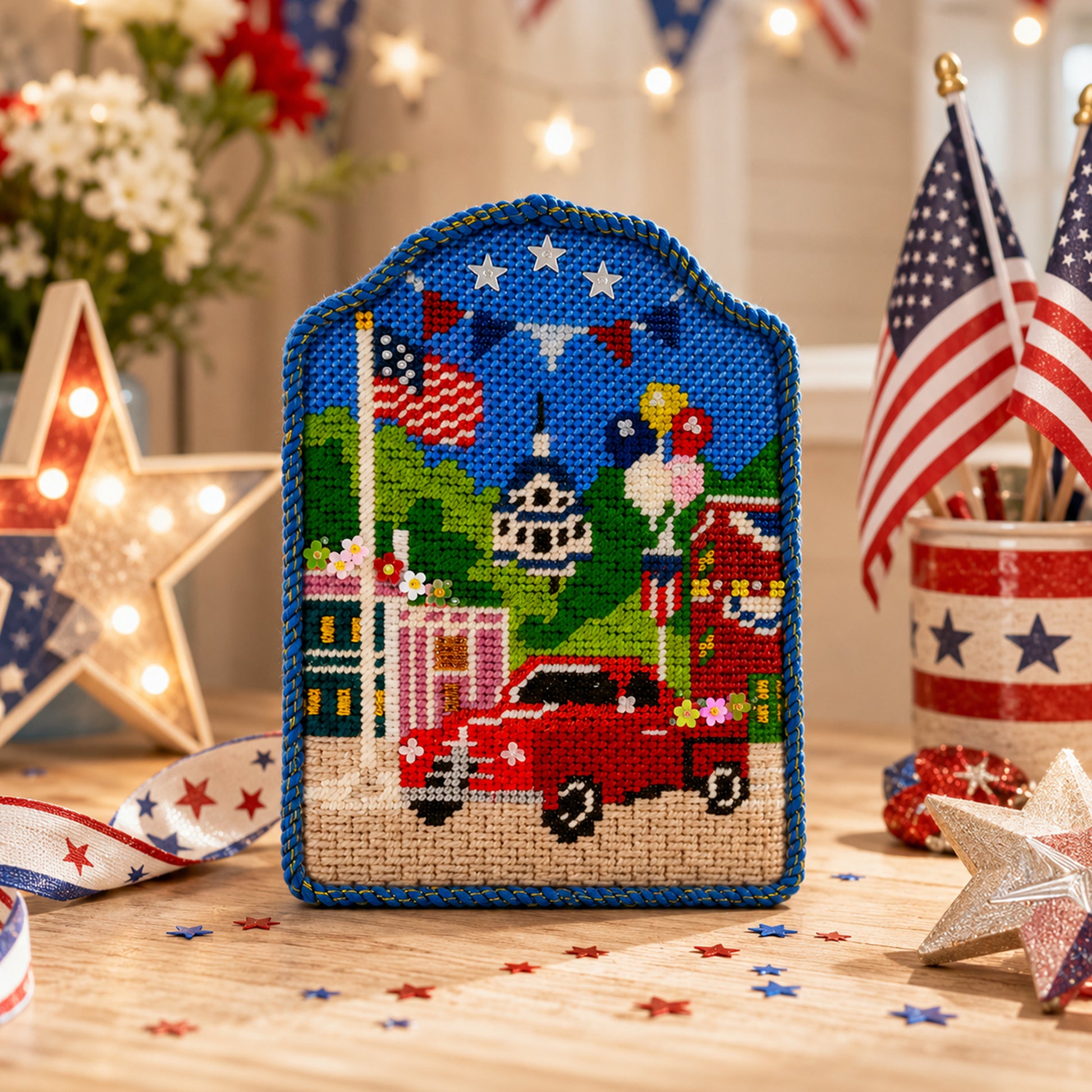 Christmas on Main Street™ | A 12-Month Storytelling Needlepoint Club