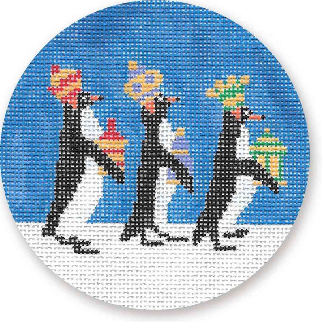 Ornament - We Three Penguin Kings