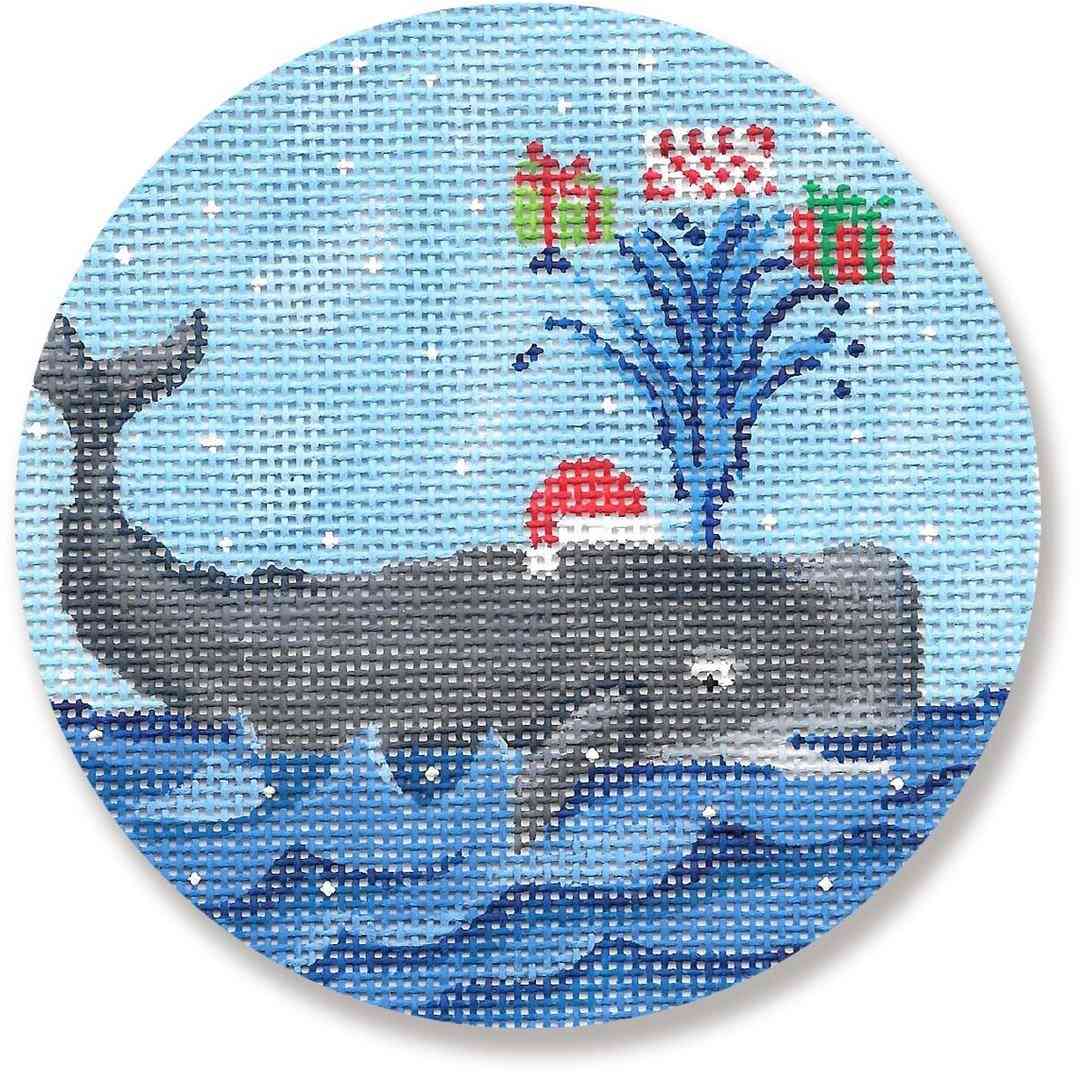 Ornament - Whale with Presents