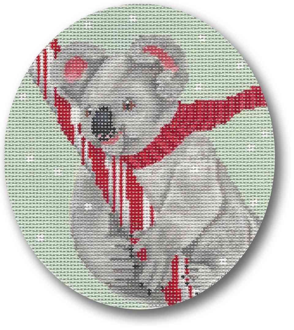 Ornament - Koala with Candy Cane