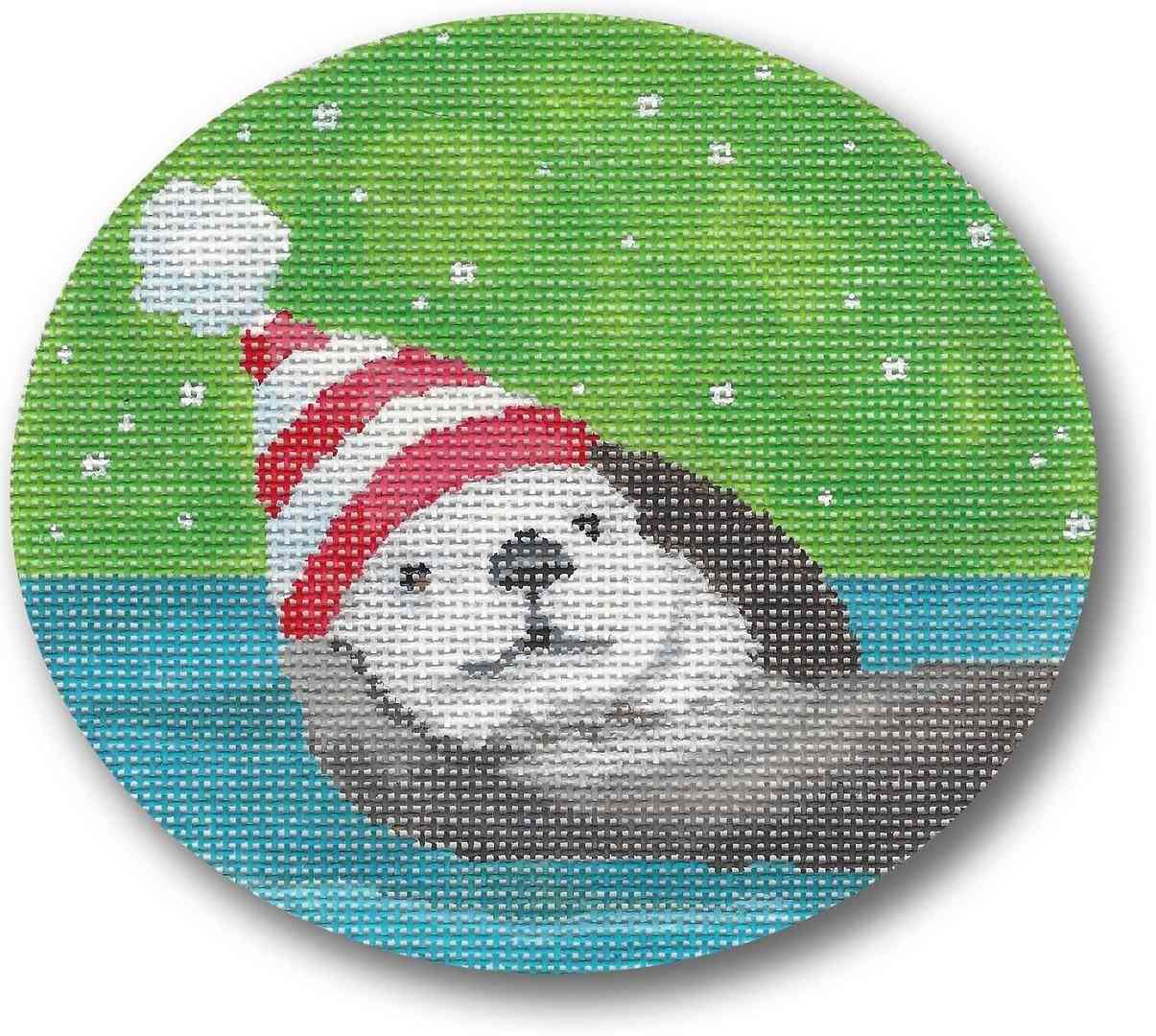 Ornament - Otters Christmas