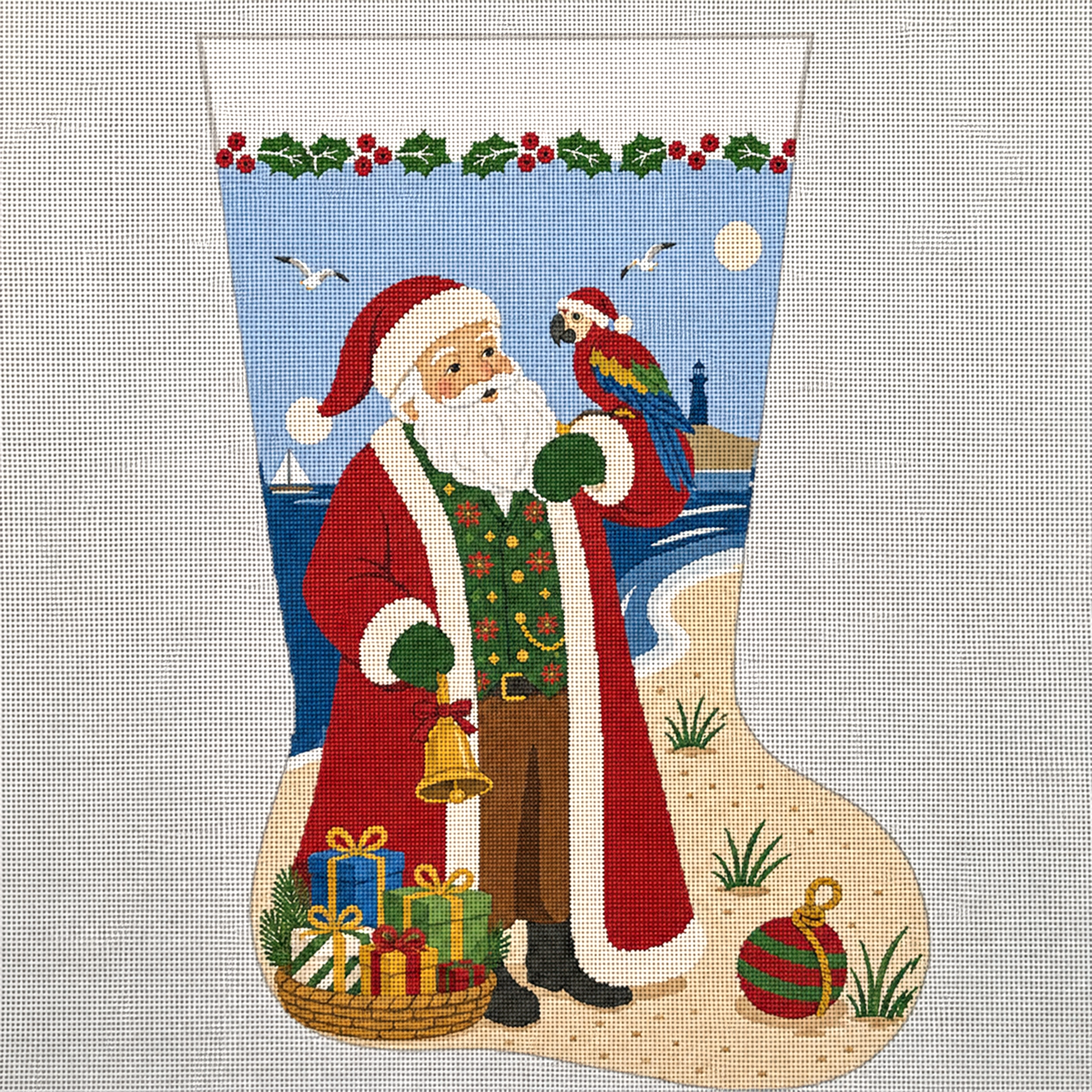 Stocking - Nautical Santa