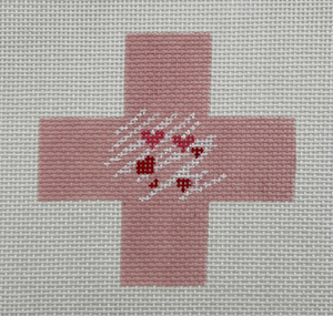 White chocolate sauce waltz lines & pink patterns