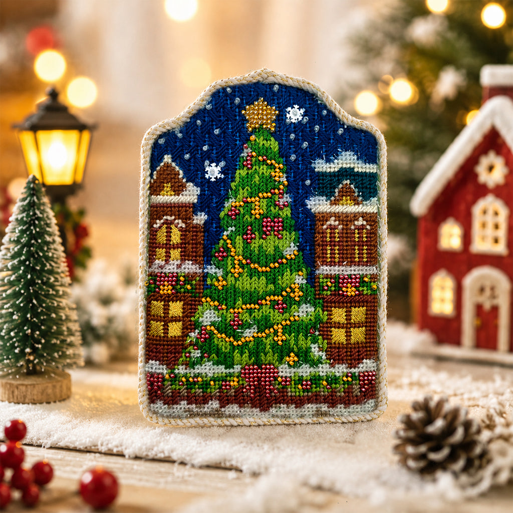 Christmas on Main Street - A 12-Month Storytelling Needlepoint Club