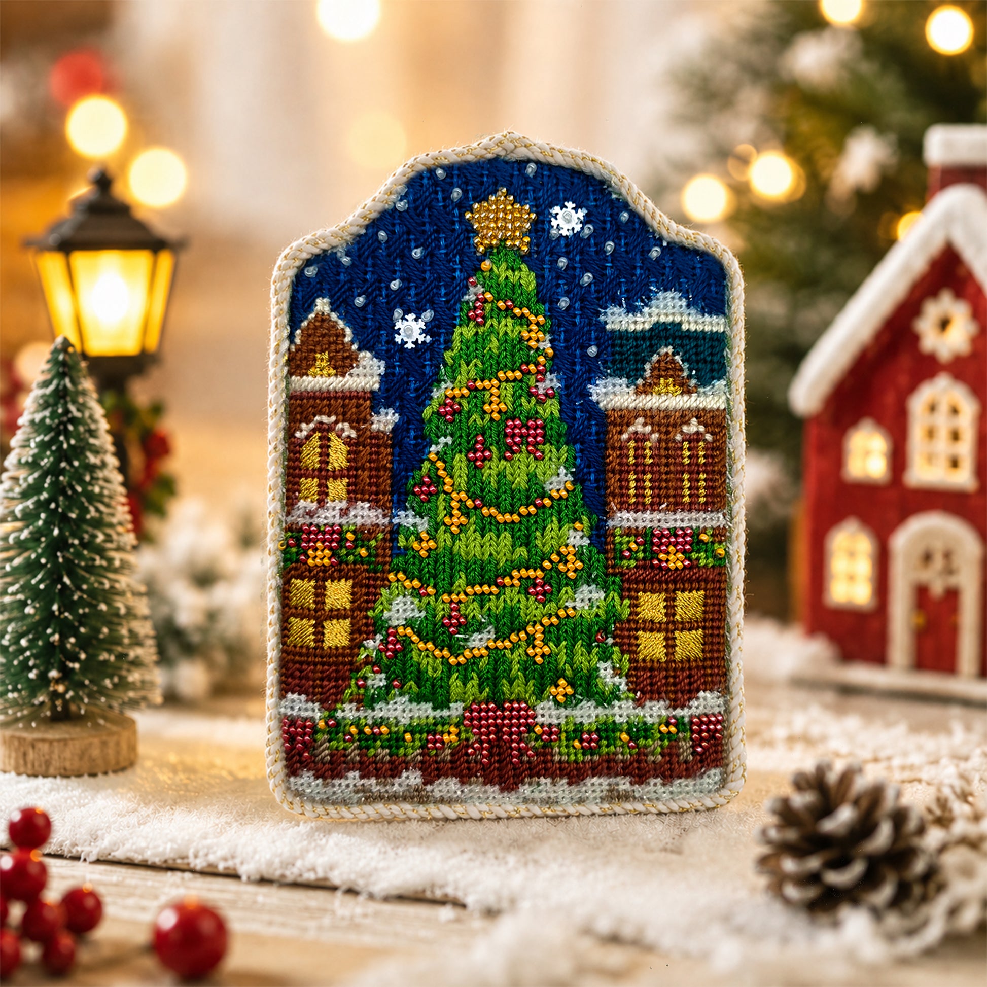 Christmas on Main Street - A 12-Month Storytelling Needlepoint Club